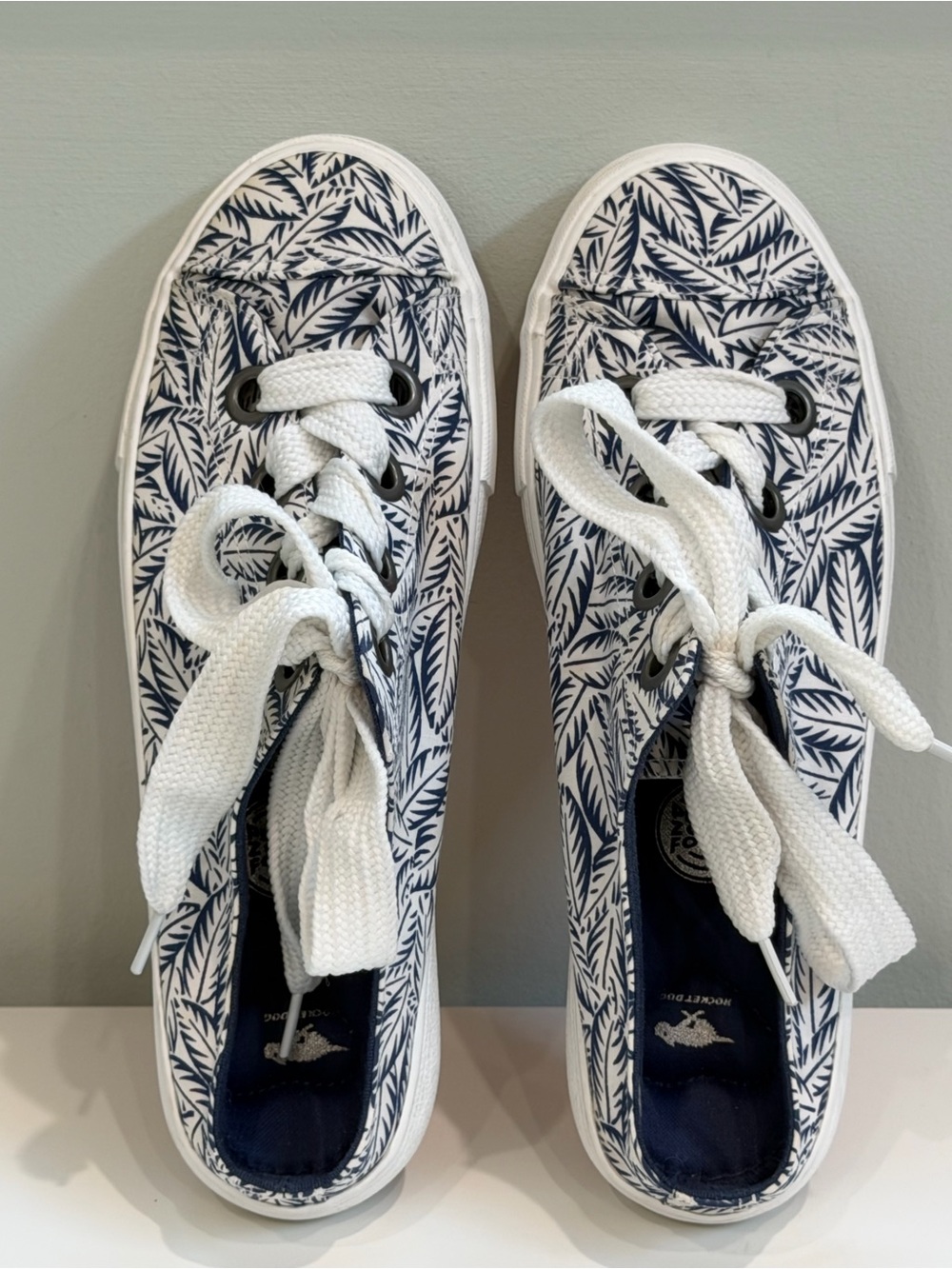 Rocket Dog Mule Sneakers Womens 8.5 Slip On Comfort Coastal Tropical Shoes - Picture 2 of 10